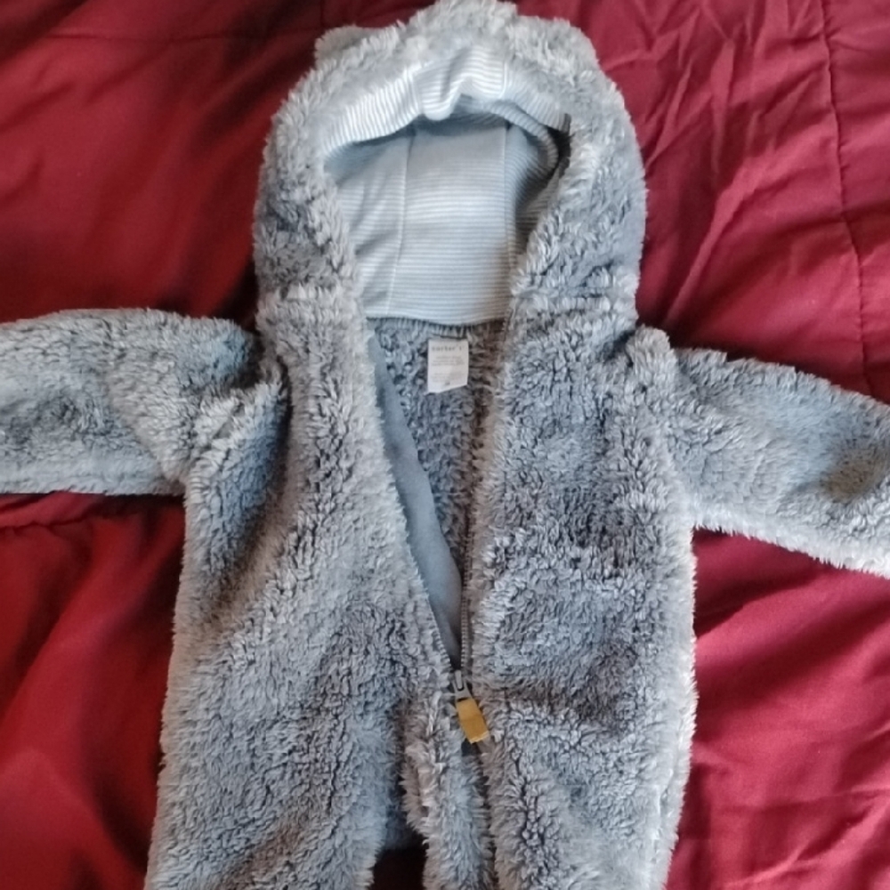 Carter's Soft Sherpa Winter Baby Suit